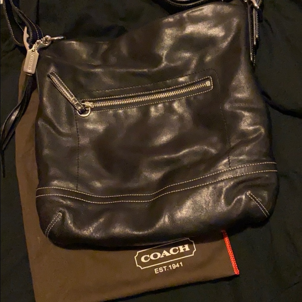 Authentic Coach purse with original storage bag